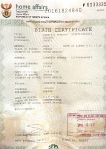 How to Get Your Birth Certificate South Africa Wiki South Africa