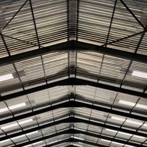 Polycarbonate roof sheeting